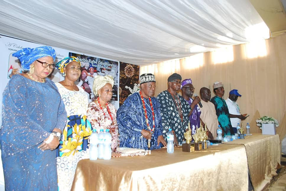 Eminent citizens at the Odu'a Awards presentation