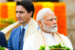 Canadian Prime Minister Justin Trudeau and Indian Prime Minister Narendra Modi: India visa services cancelled for Canadian citizens