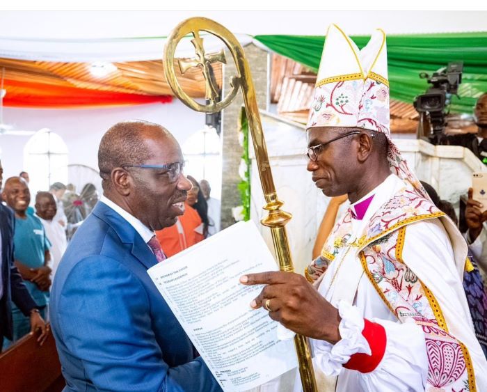 Rt. Rev Ebenezer Omeiza Saiki assumes office as Bishop of Anglican Diocese of Akoko-Edo likens emergence that of Biblical Kings Saul and David