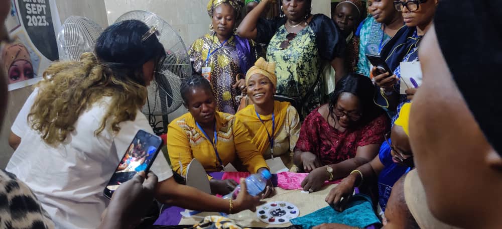 Women group in Abeokuta, Ogun State OBINRIN OWU organises vocational training for 120 women to make them self reliant