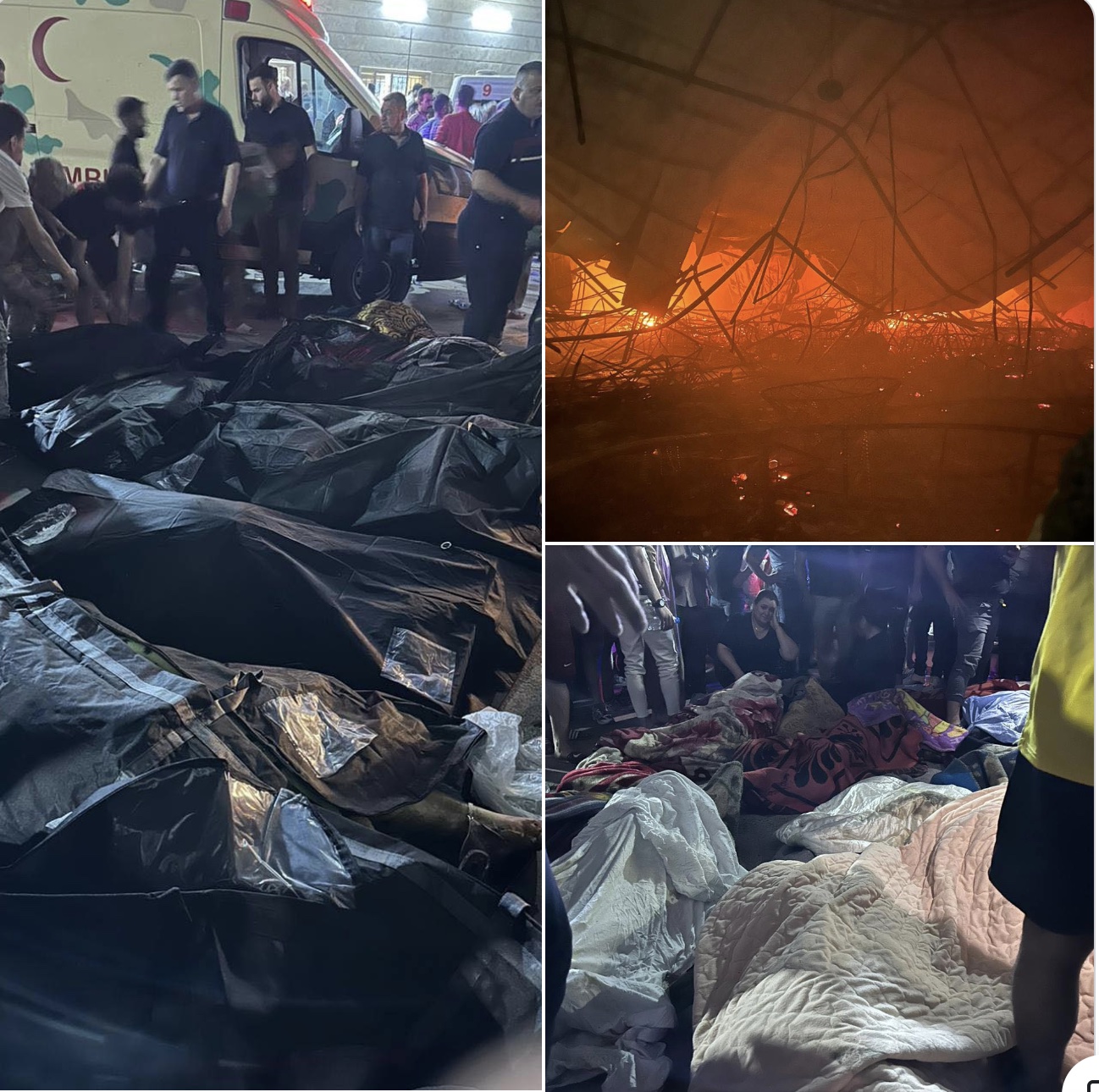 the victims of the wedding fire shared on Facebook by Shatha Asmar Matti