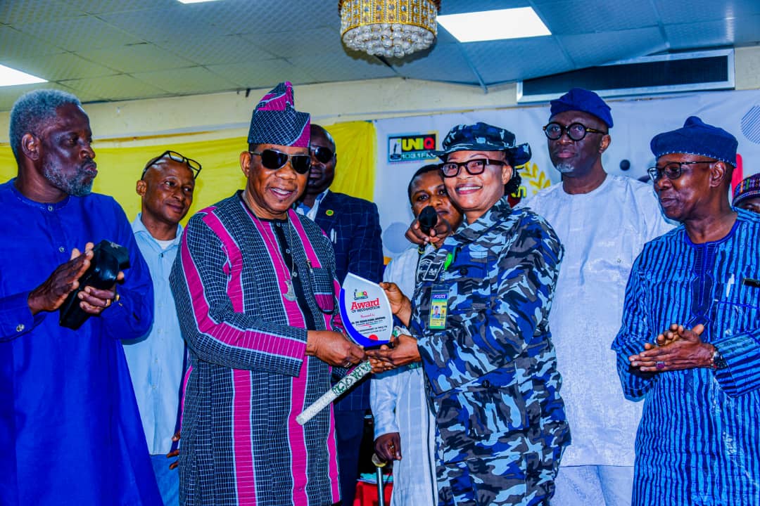 Brig. Gen. Biodun Basir Adewimbi (Retd.) honoured for dedicated service