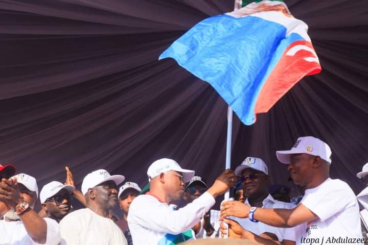 Kogi governor Yahaya Bello leads campaign for APC candidate in November 11 governorship election Ahmed Ododo in East senatorial zone 