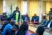 Ogun Deputy Governor Salako-Oyedele during crucial meeting with the Management and Students of TASUED and other stakeholders on the rape incident