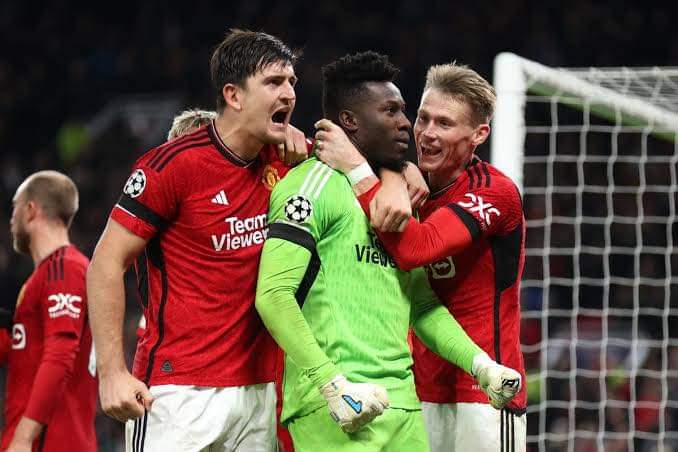 Harry Maguire, Andre Onana performances in Manchester United’s 1-0 victory over FC Copenhagen on Tuesday draw praise from fans and manager Erik ten Hag.