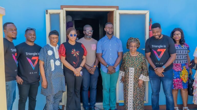 Tech firm, The Triangle donates 25 cinema to Lion Orphanage in Lekki Lagos