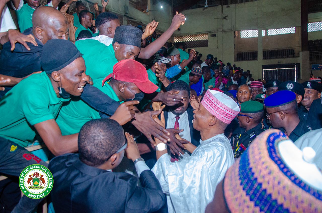 Gov. Abba Yusuf offers schorlaships, training opportunities to 172 Kano repentant thugs with 50 recruited as police constabularies