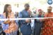 The NDDC Managing Director, Dr Samuel Ogbuku,(2nd left) cuts the tape to commission the Aquaculture Training Centre in Elugwu-Umuntu, Olokoro community in Umuahia South LGA of Abia State, supported by NDDC Director, Abia State office, and Representative of the state on the Board of the Commission, Chief Dimgba Eruba (2nd right) and a community leader, Chief Augustine Dike Nnesom (1st right). First left is the NDDC Director, Agric and Fisheries, Mrs. Winifred Madume