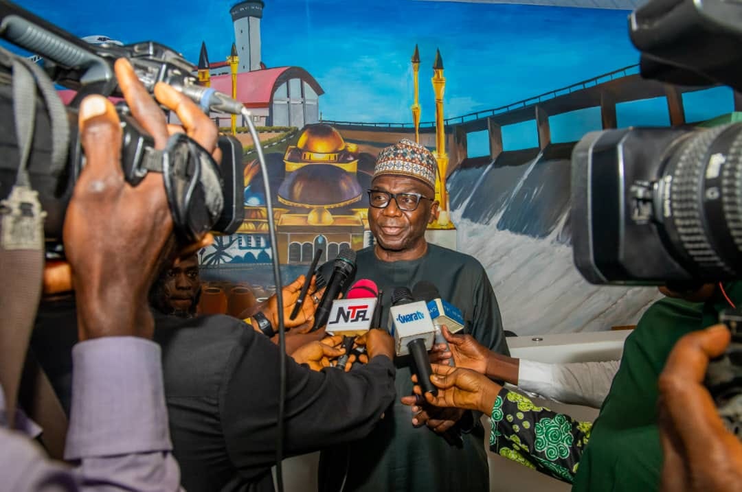 Gov. AbdulRazaq at Sugar Film Factory