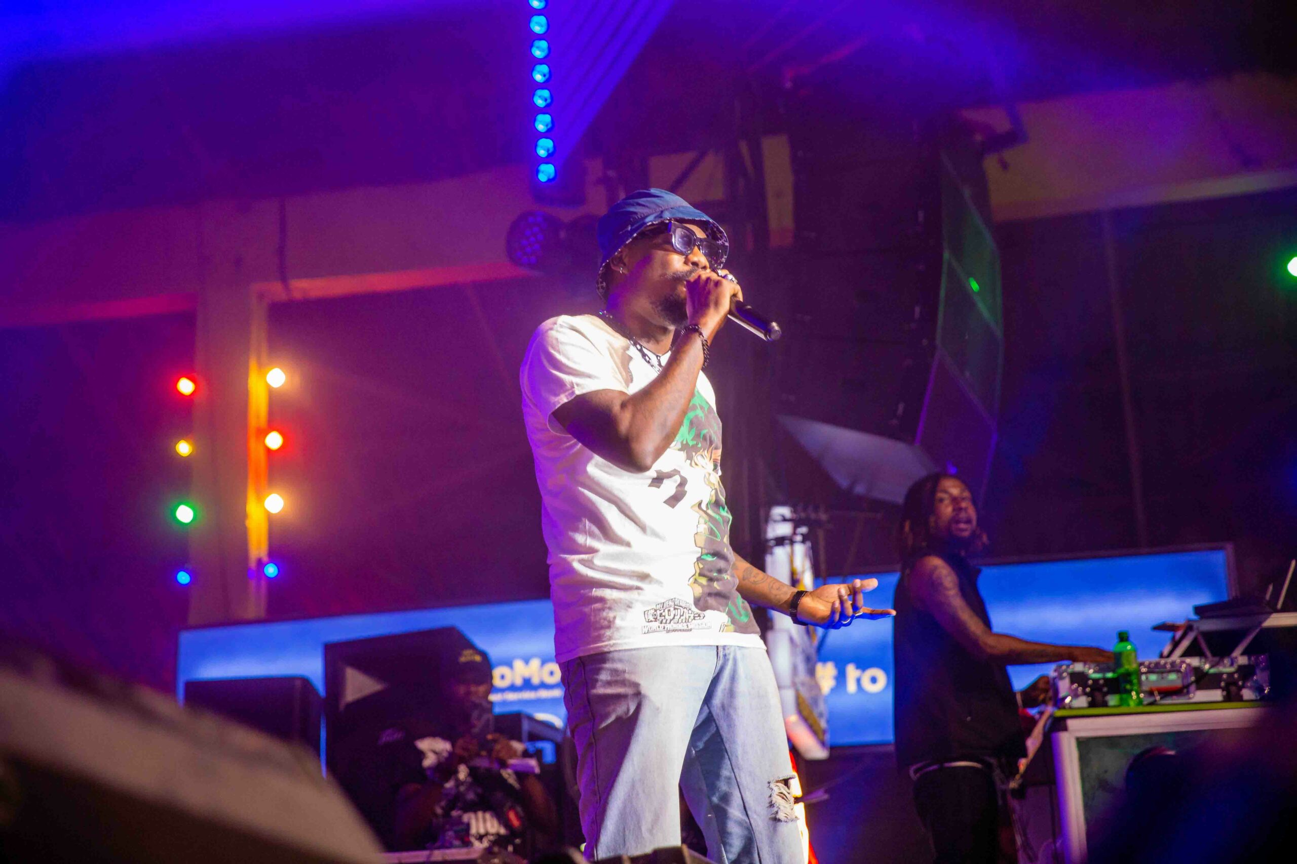 The young Alhaji, YCEE performing his hit songs at the Felabration 2023 closing - Copy
