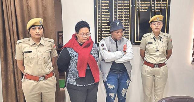 Adaze Jaye and Lagantius Chamika nabbed with drugs in India.