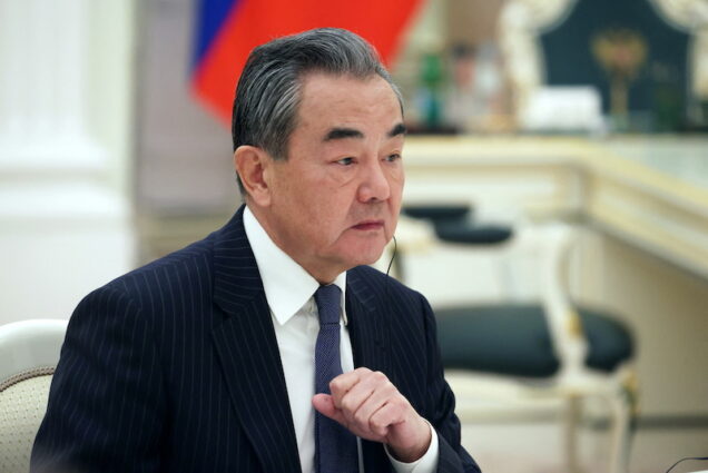 Wang Yi China’s foreign minister
