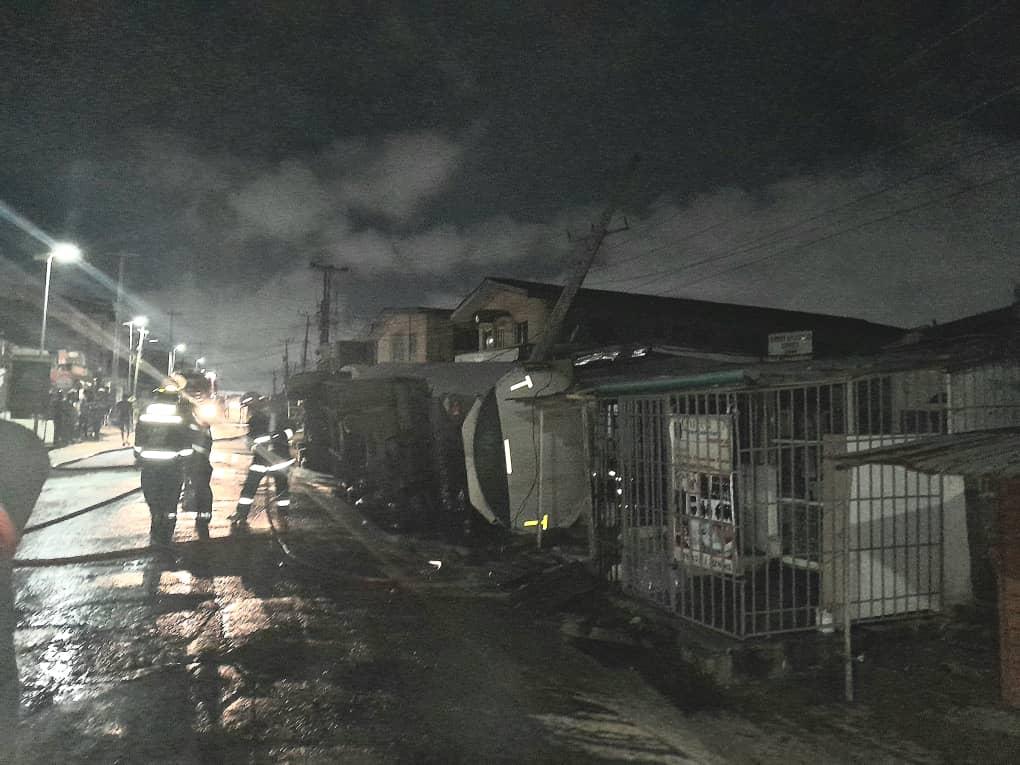 Ogba Residents Safe as Emergency Services Control Overturned Tanker Situation