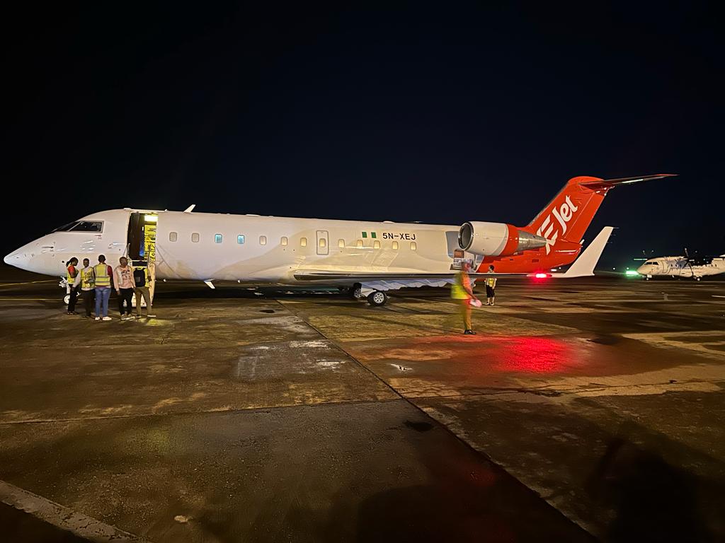 XEjet Airline takes delivery of new aircraft