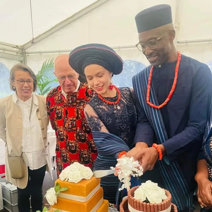 Okonjo Iweala dazzles at son's wedding in Germany (Video)