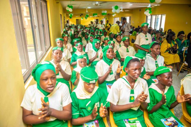 Cross Section of Students of New Era Girls Secondary School