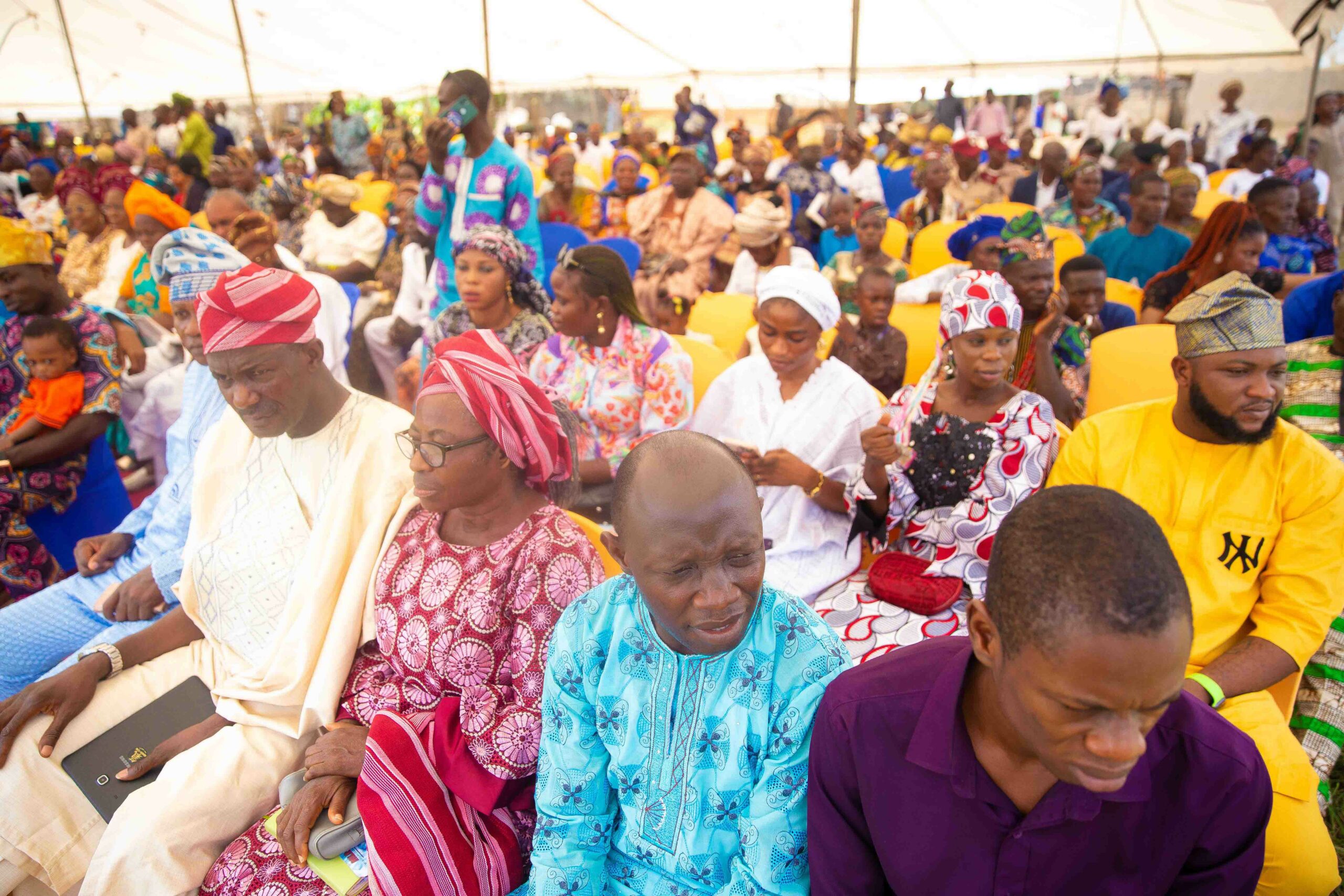 A cross section of Gbongan indigenes at the event