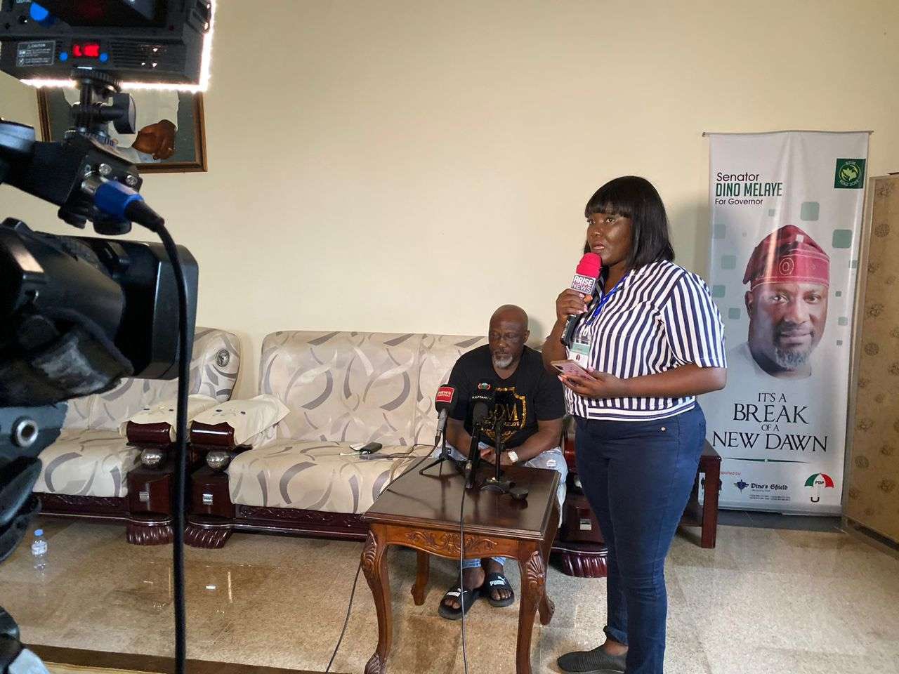 Dino Melaye fails to show up at polling unit