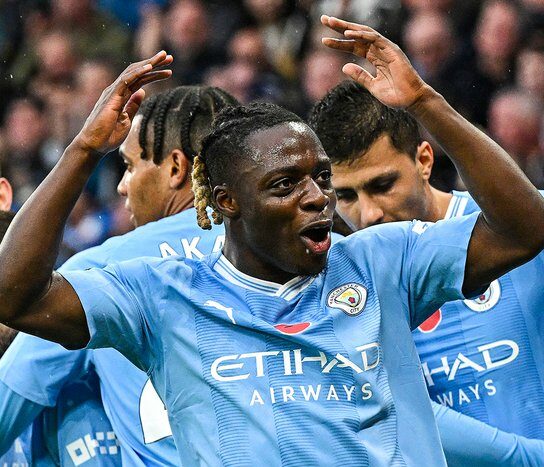 Doku stars as Man. City demolish Bournemouth to move top