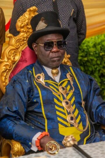 King Michael Ateke Tom, Amanyanabo of Okochiri kingdom in Rivers State