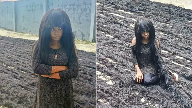 Nigerian woman Helen Williams creates world’s longest wig - P.M. News