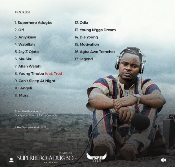 oladips superhero adugbo album mp3 download