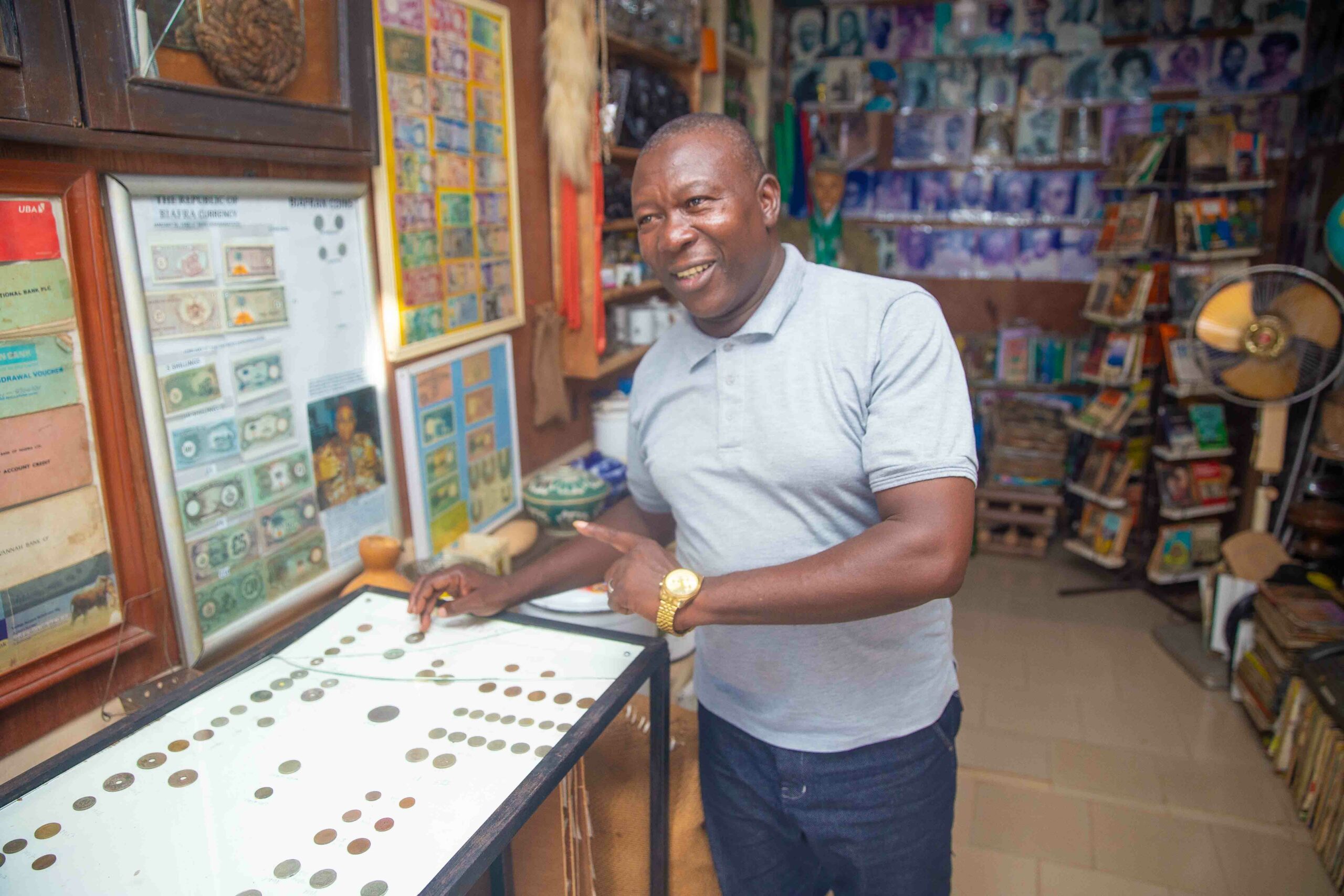 Raphael James runs CRIMMD, an organization devoted to research, documenting history, free library services, skills acquisition and training.