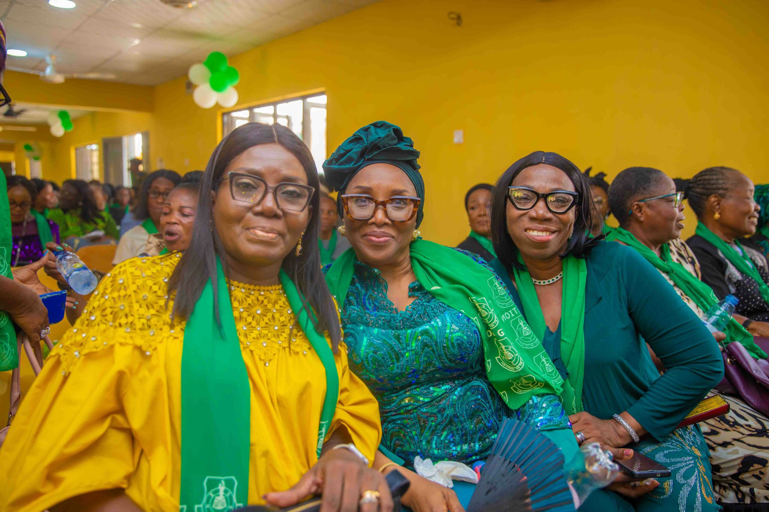 Mrs Dopeju Otu Meze, Mrs Toyin Machado Onanuga and Mrs Funmi Cecilia Adedokun 74-79 set of New Era Girls Secondary School, Lagos