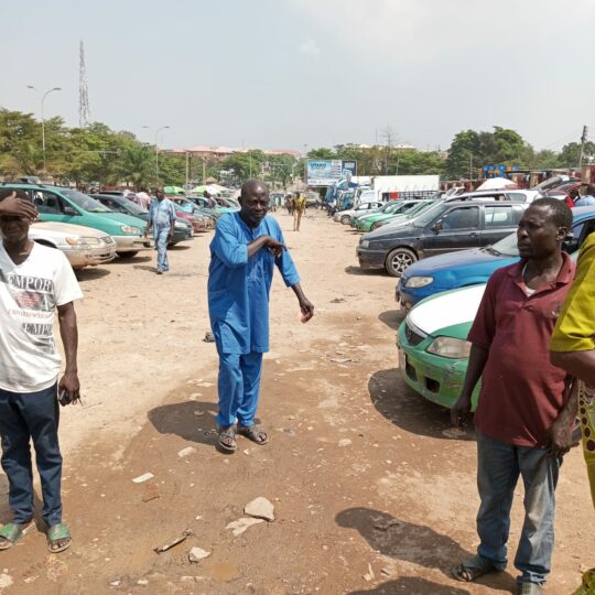 One-of-the-taxi-parks-in-Abuja-