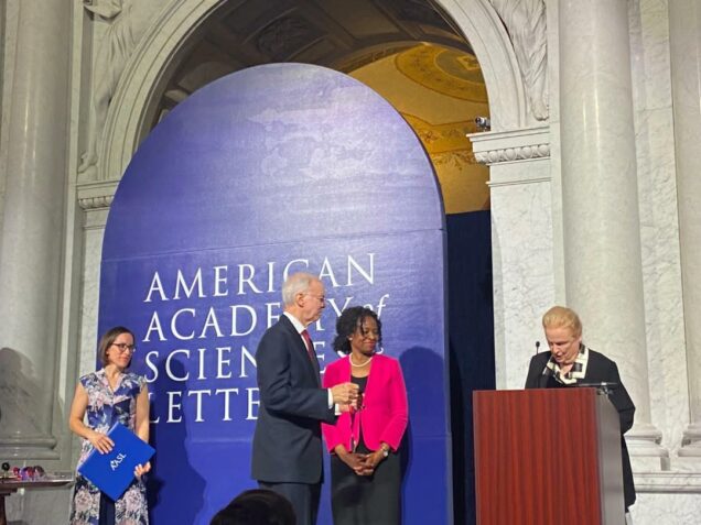 Professor Ruth Gana Okediji at the induction into American Academy of Science and Letters