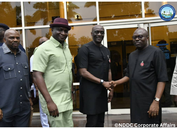 Rivers governor Siminalayi Fubara enjoins new governing board of NDDC to eliminate wastage by ending the duplication of projects in States