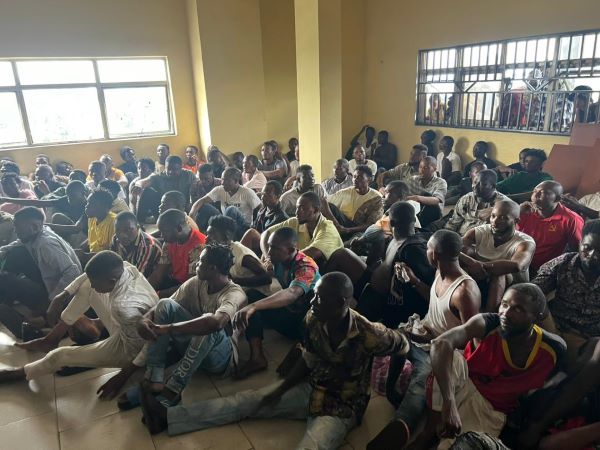 Police dock 122 youths over alleged attack on the residence of the faction Speaker of the Rivers State House of Assembly.