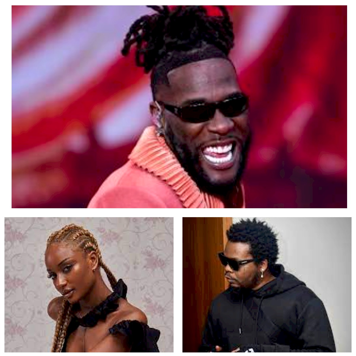 Grammy nominations 2024:Burna Boy, Olamide, Ayra Starr make history