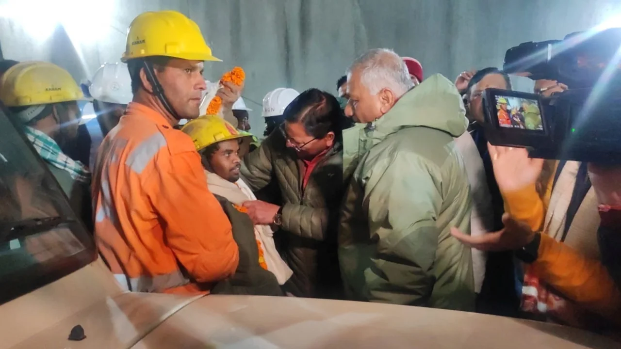 All 41 trapped construction workers rescued alive after 17 days in India