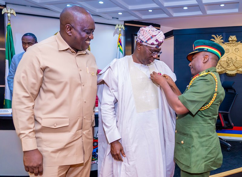 Sanwo-Olu donates N50m to Nigerian Legion