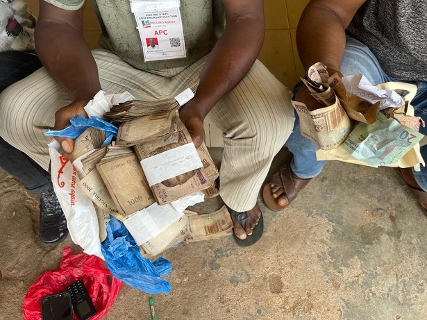 EFCC operatives arrest 14 suspects for vote buying, recover over N11 million during governorship elections in Kogi, Bayelsa and Imo states