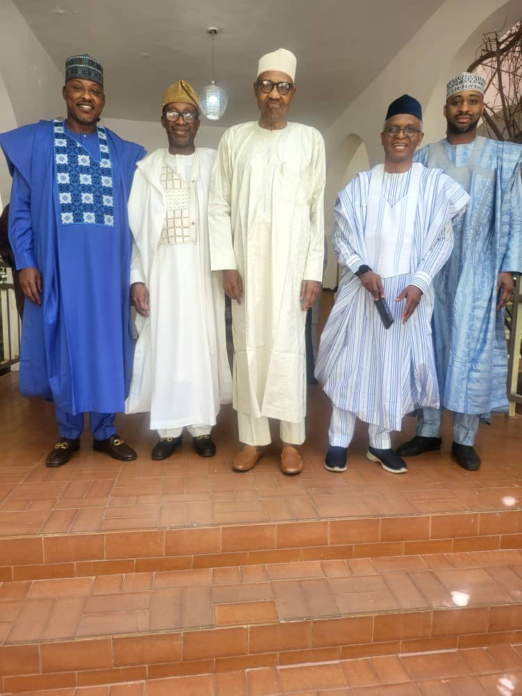 Moment El-Rufai visited former Buhari in Daura 