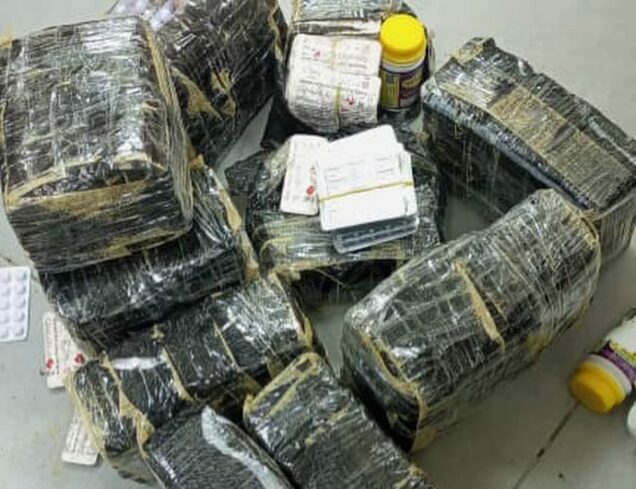 Drugs at lagos airport