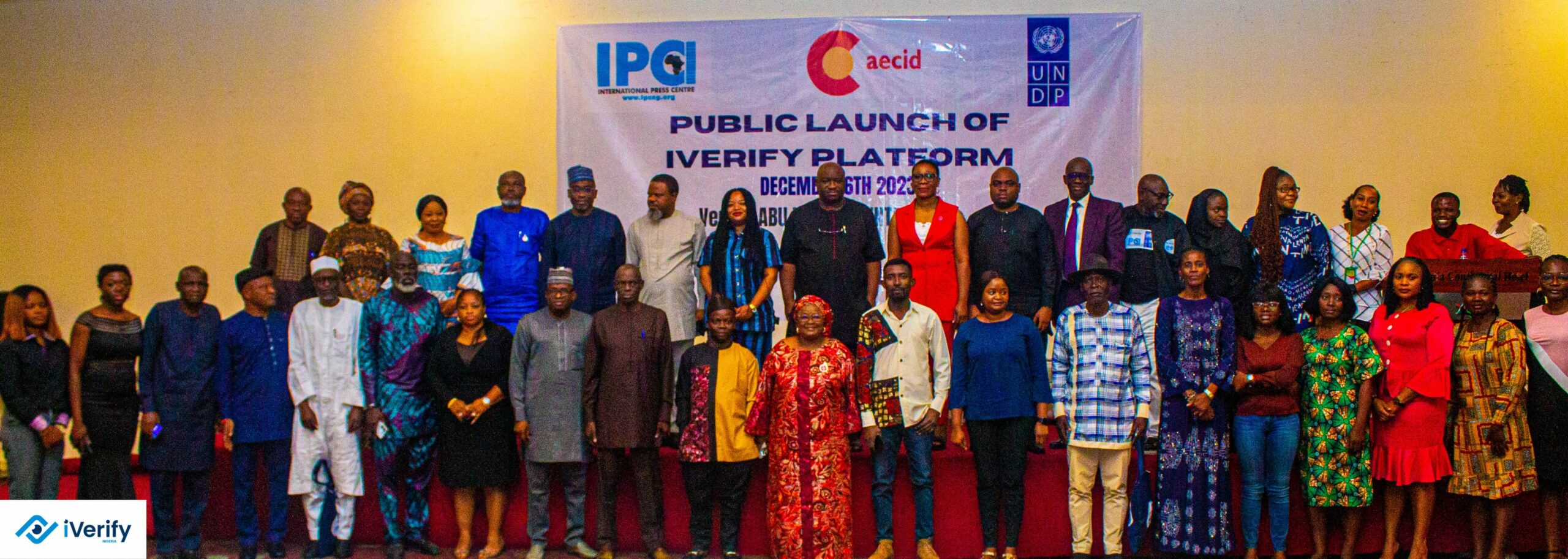 IPC unveils iVerify project designed to strengthen the fight against information disorder in the electoral and democratic processes in Abuja