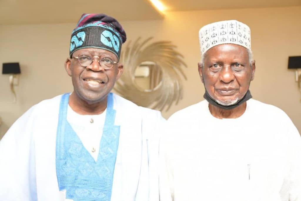 President Tinubu pours encomiums on elder statesman and founding member of Arewa Consultative Forum Tanko Yakasai in 98th birthday message