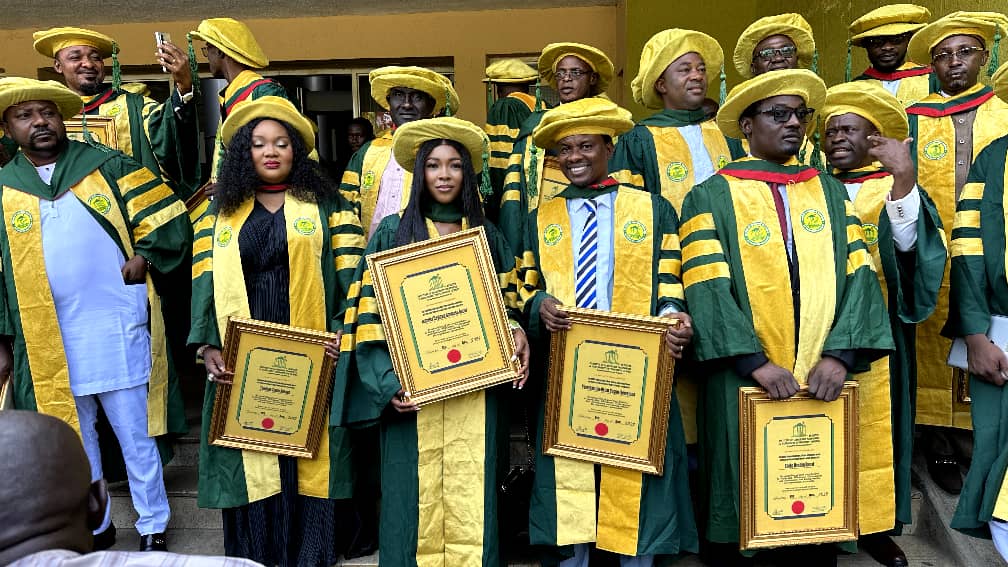 Osemeka was conferred with the honorary doctorate degree on Saturday 9th December 2023 and the ILMMD Distinguished Fellow Award (Platinum Category)