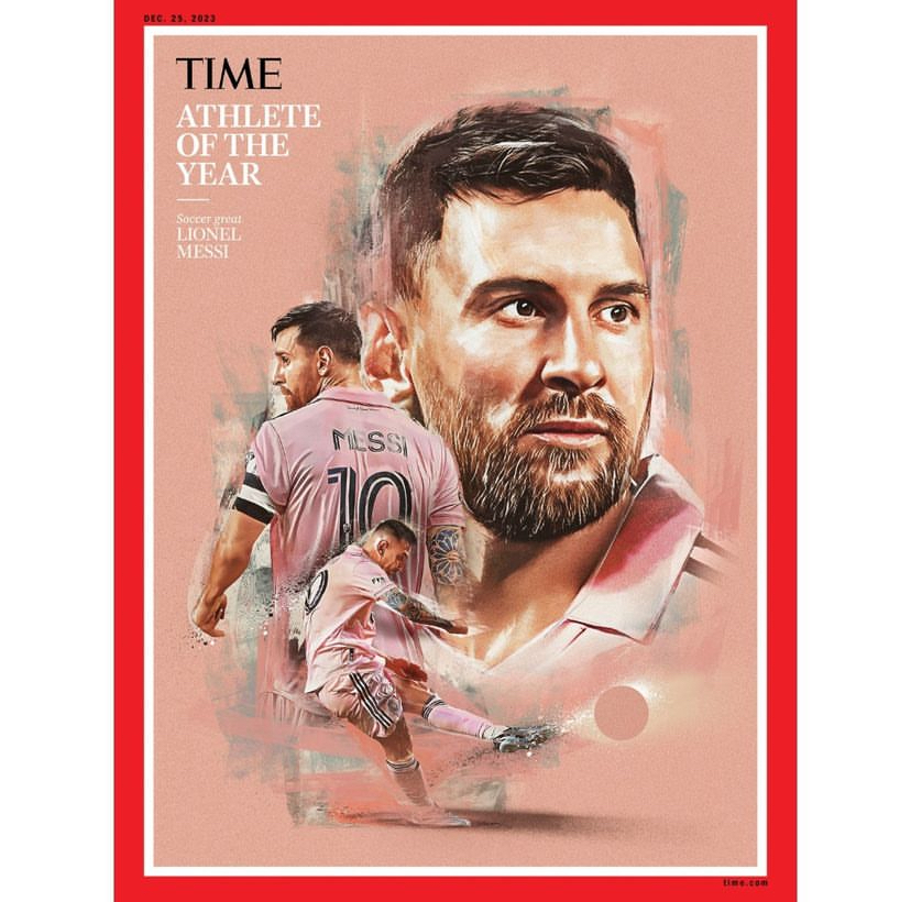 Messi is TIME Athlete of the Year