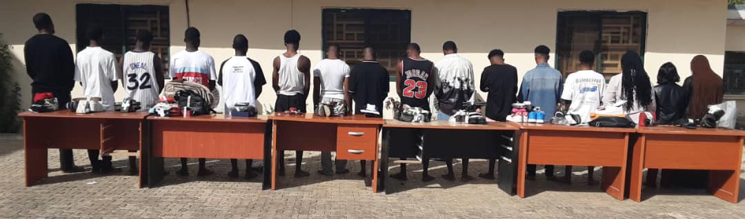 EFCC cracks 16 suspected Internet fraudsters in Kaduna