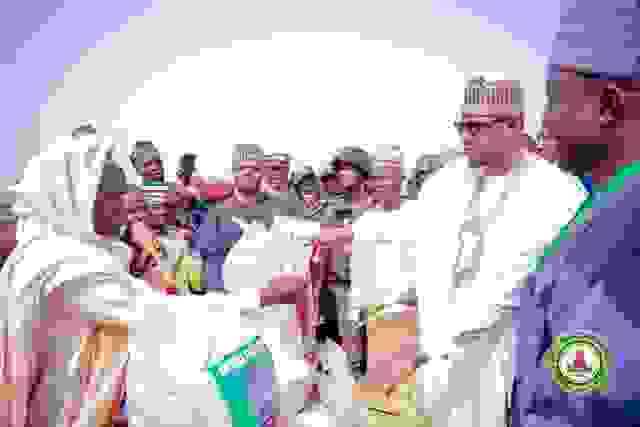 Governor Dikko Radda empowers over 2,040 farmers with fertilizers, seedlings and r equipment to boost mass food production in Katsina State