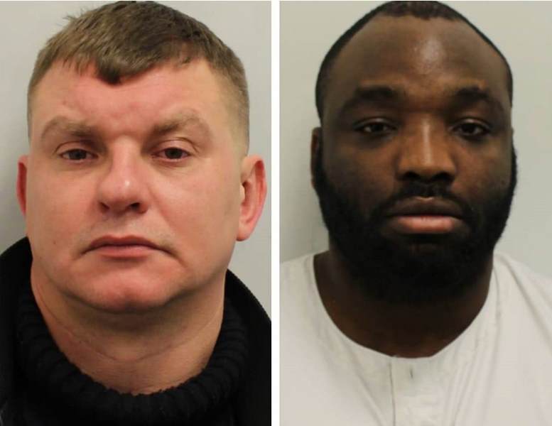 Two deadly robbers Shcherbinskyy, Kiamuangana jailed total of 22 years in London