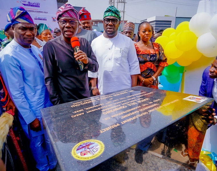 Sanwo-Olu unveils 101 housing units Greenwich Gardens