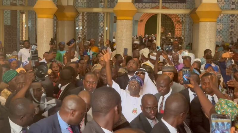 Lagos Island stands still for Tinubu