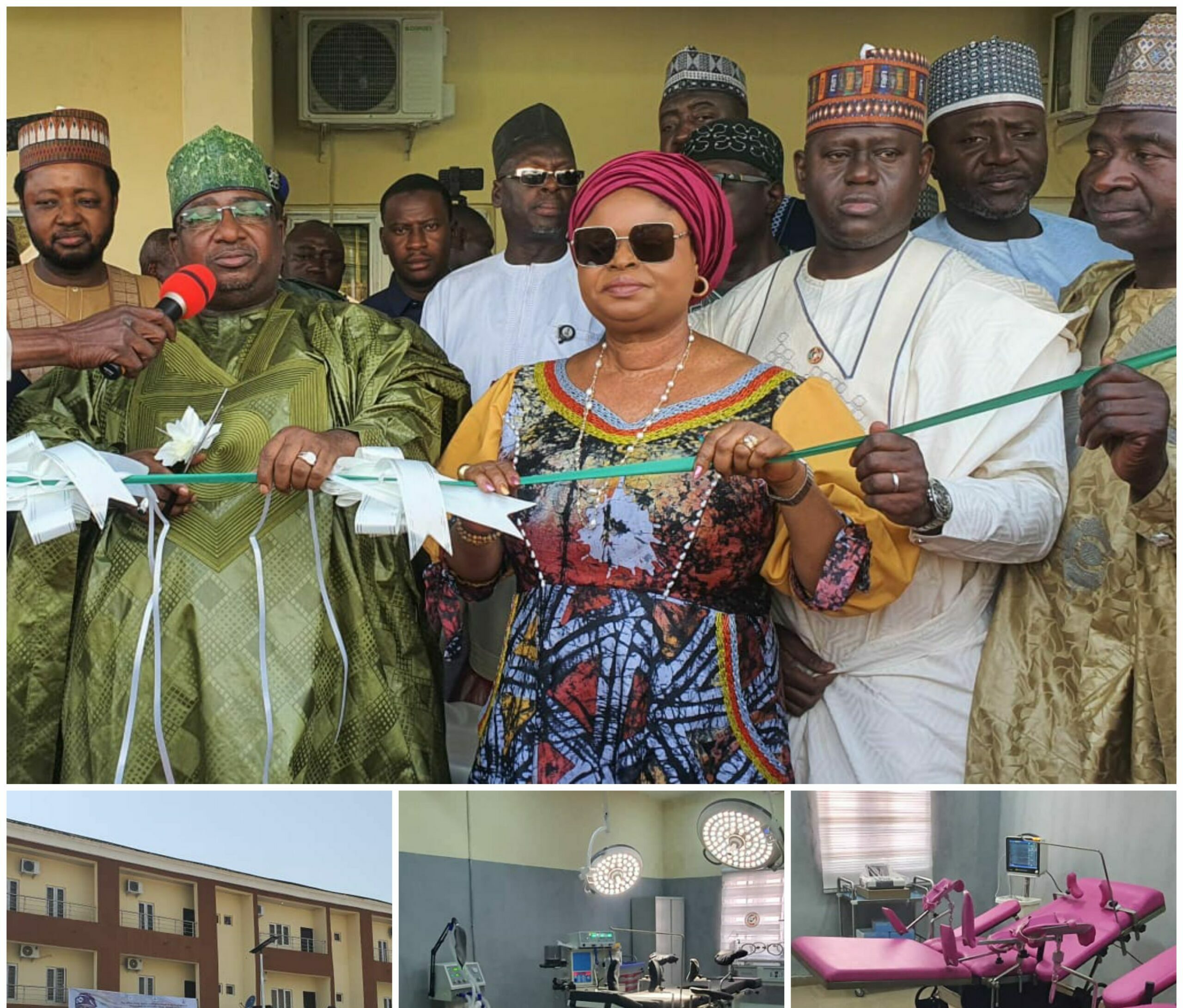 OSSAP-SDGs unveils 100-Bed Mother and Child Hospital for the use of the people of Tsamiya community and adjoining areas of Kebbi State