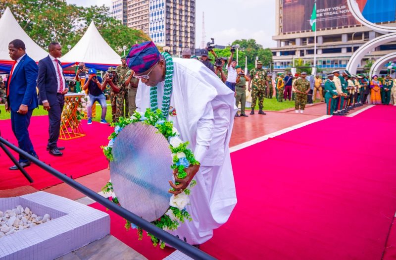 Armed Forces Day: Sanwo-Olu salutes gallant soldiers, fallen heroes