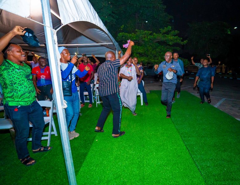 Sanwo-Olu rejoices over Eagles victory